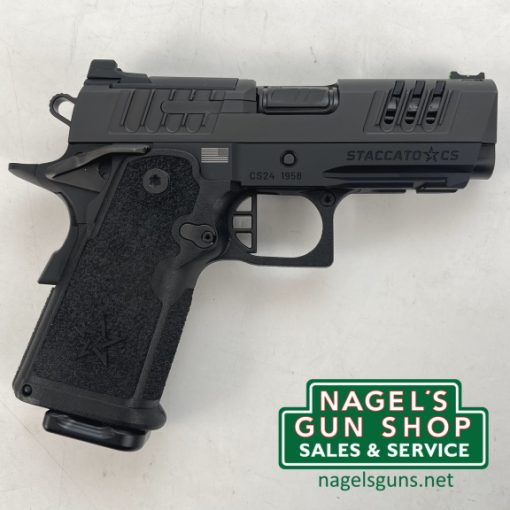 Staccato CS Flat Trigger DLC Barrel X-Series 9mm Pistol