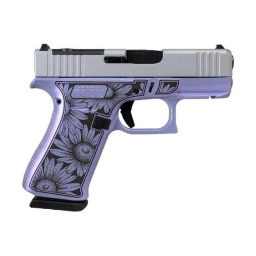 Glock 43X MOS Miss Daisy 9mm Pistol, 3.39" - UX4350204FRMOSNDAISYPU