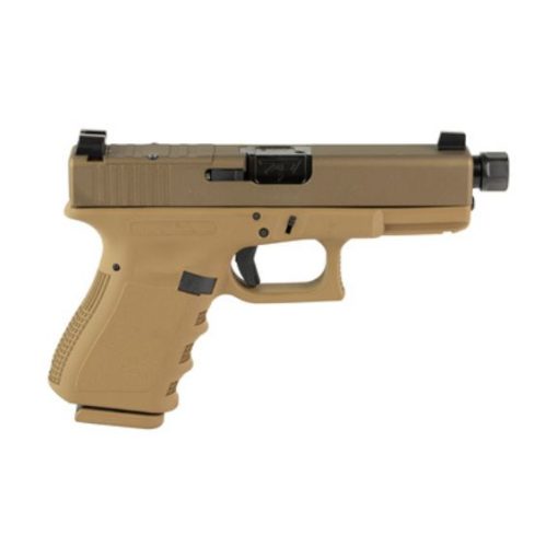 Glock 19 Gen3 OR TB FDE 9mm Pistol, 4.6" - UI1950203-X-SCT