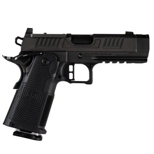 Alpha Foxtrot AF1911-Romulus Compact Comp 9mm Pistol, 3.5" - AA39X1QIG-XDBK19-NVC