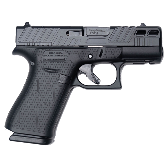 Glock 43X MOS Orca Blackout 9mm Pistol, 3.39" - PX4350201FRMOS