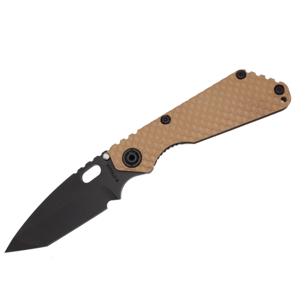 Strider Knives SnG DGG Coyote Tan Tanto Folding Knife