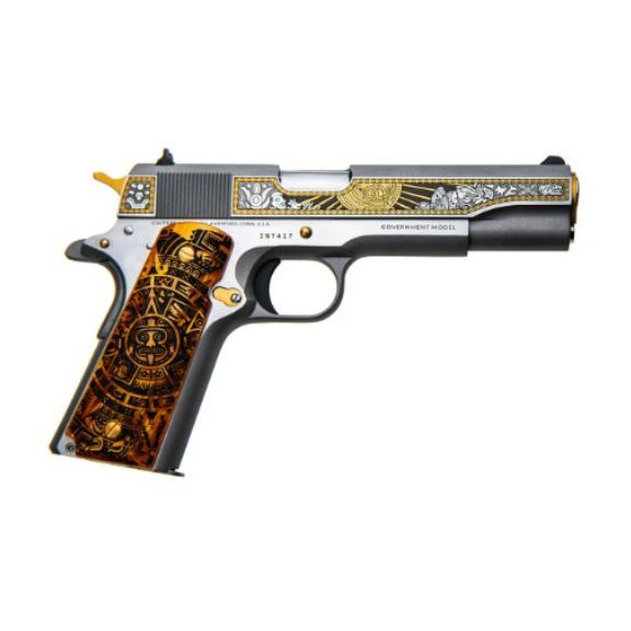 Colt 1911 Inti Sun God 38 Super Pistol, 5" - O1911C-SS38-INT