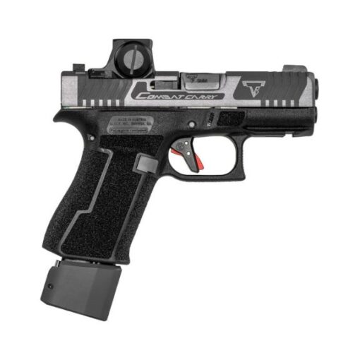 Taran Tactical G43x Combat Carry Black 9mm Pistol, 3.39" - TTI-GLOCK-43XBLK
