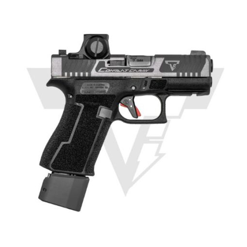 Taran Tactical G43x Combat Carry Black 9mm Pistol, 3.39" - TTI-GLOCK-43XBLK