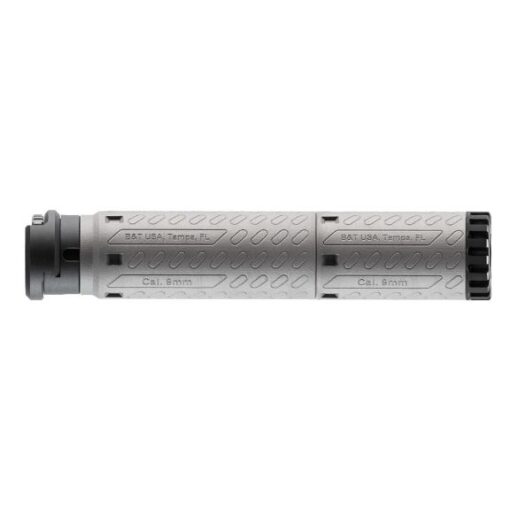 B&T Print-X SQD-M9 Ti 9mm Silencer, 9.2"- SD-SQD-M-9