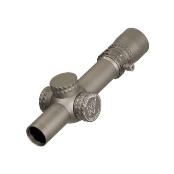 Nightforce NX8 1-8x24 F1 Capped FC-DMx Dark Earth Rifle Scope - C663