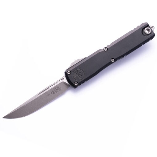 Microtech Ultratech ZBP Black Drop Point Automatic Knife