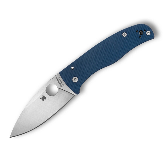 Spyderco Bodacious Blue G-10 Folding Knife
