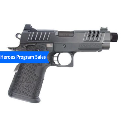 Staccato C2 DLC Threaded Barrel X-Series 9mm Pistol, 4.5" - 10-1101-000302-01