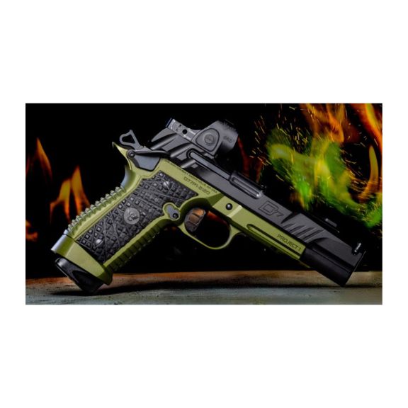 Wilson Combat Division 77 Project 1 Green 9mm Pistol, 5" - P1G-D77-FS-9