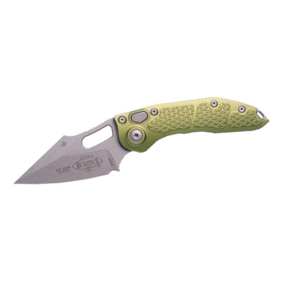 Microtech Stitch OD Green Automatic Knife, 3.75" - 169-10APOD