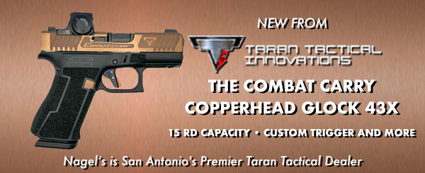 Taran Tactical Combat Carry Copperhead G43x 9mm Pistol