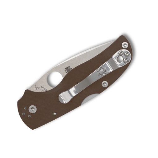 Spyderco Native 5 Brown G10 Sprint Run Folding Knife