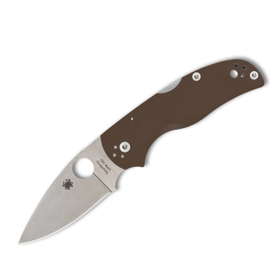 Spyderco Native 5 Brown G10 Sprint Run Folding Knife