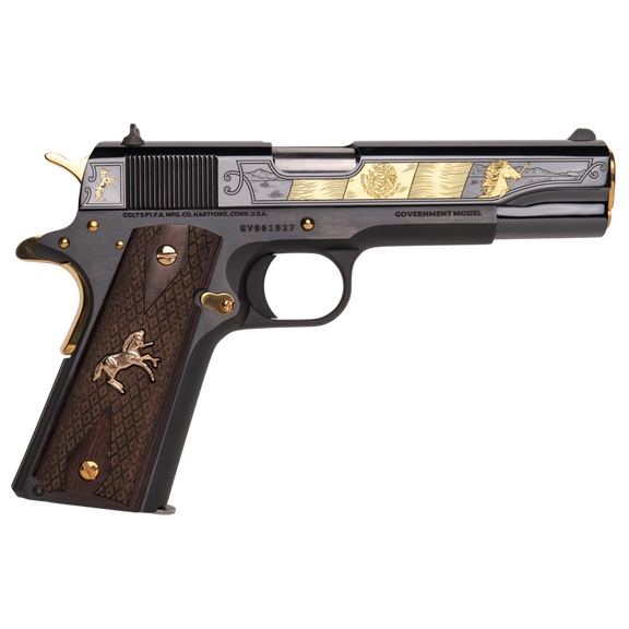 Colt 1911 El Orgullo De Mexico 38 Super Pistol, 5" - CNCELORG