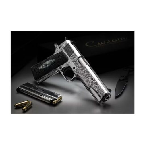 Colt 1911 Tuxedo 38 Super Pistol, 5" - CNCTUX38