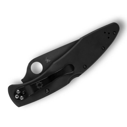 Spyderco Police Model Black Folding Knife