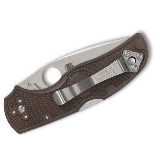 Spyderco Native 5 Lightweight Brown FRN Sprint Run Folding Knife