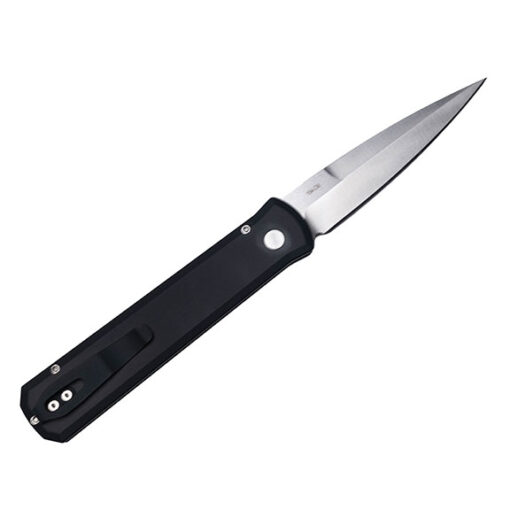 Pro-Tech Godfather Solid Black MOP Blade Automatic Knife