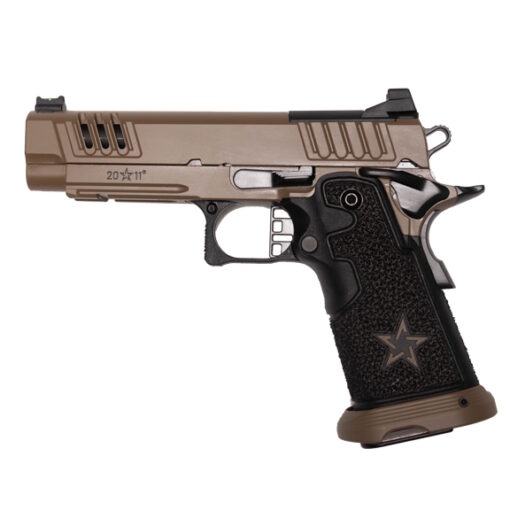 Staccato P X-Series Vulcan Machine Werks FDE Ported 9mm Pistol, 4.4" - 12-1200-000103-01VFDE