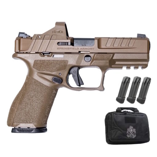 Springfield Armory Echelon 4.0C FDE 9mm Gear Up Pistol Package, 4" - EC9409F-U-PAC