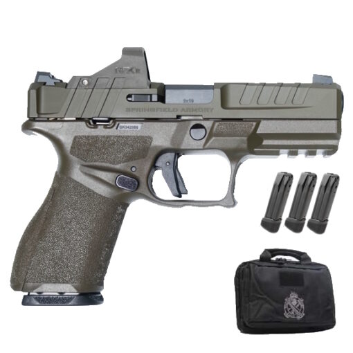 Springfield Armory Echelon 4.0C Green 9mm Gear Up Pistol Package, 4" - EC9409G-U-PAC