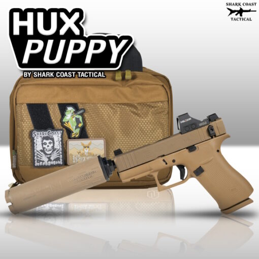 Glock 43X HUX Puppy 9mm Suppressed Pistol