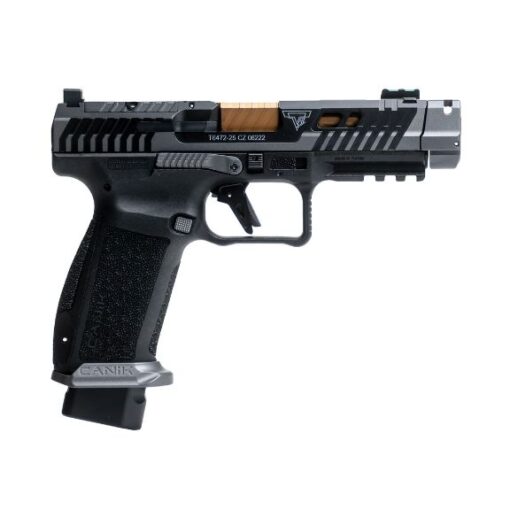 Canik TTI Combat Smoke 9mm Pistol, 4.6" - HG7854S-N
