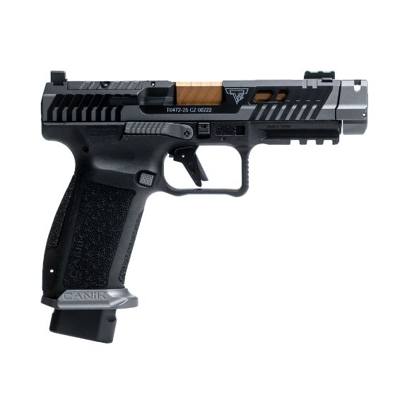 Canik TTI Combat Smoke 9mm Pistol, 4.6" - HG7854S-N