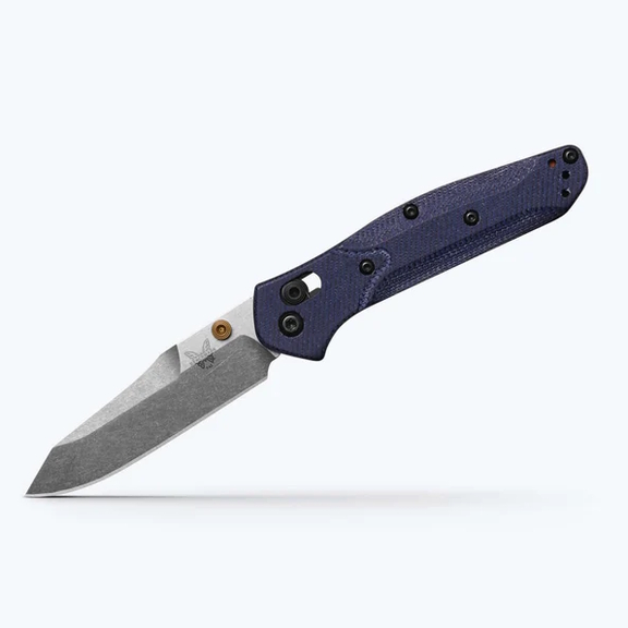 Benchmade Mini Osborne Denim Micarta Knife