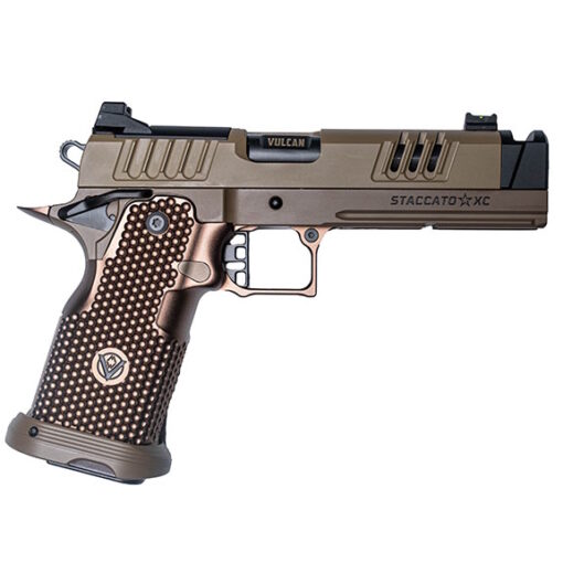 Staccato XC FDE Vulcan Machine Werks 9mm Pistol, 5" - 11-1400-000100VF