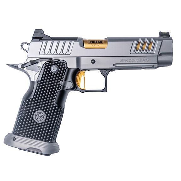 Staccato P CrN / TiN Vulcan Machine Werks 9mm Pistol, 4.4" - 12-1200-000103-01VG