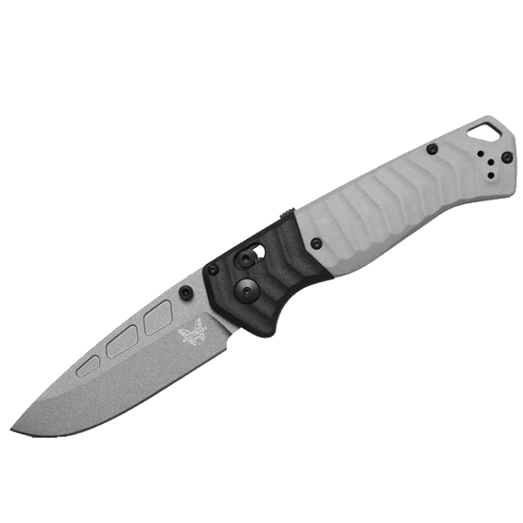 Benchmade PSK Gray Grivory Knife, Axis Lock, 3.4" - 593GY-02