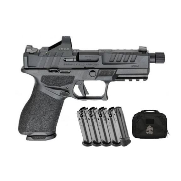 Springfield Armory Echelon 4.0C Threaded 9mm Gear Up Pistol Package, 4.78" - ECT9409B-3D-PKG