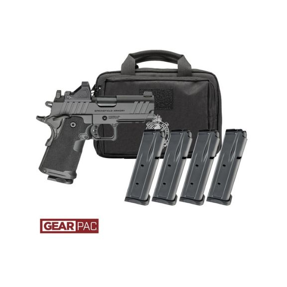 Springfield Armory 1911 DS Prodigy Compact 9mm Gear Pack, 3.5" - PH9115AOS-PAC