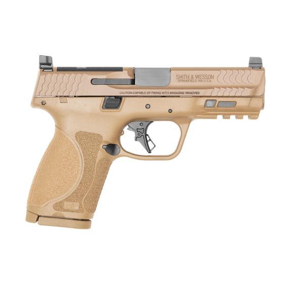 Smith & Wesson M&P9 M2.0 Compact OR FDE 9mm Pistol, 4" - 14741
