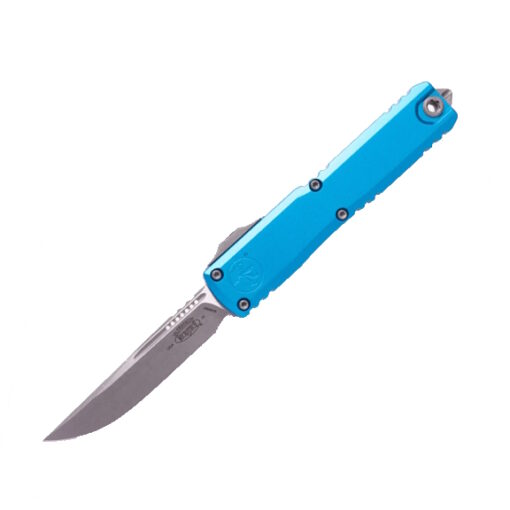 Microtech Ultratech Blue Automatic Knife, Standard Blade - 11214-1BL