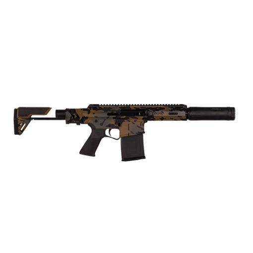 Genesis Arms Gen-12 PDS5 SBS w/ Huxwrx Suppressor Custom NBS Camo, 5" - K-PDS5R-HUB-C-NBS