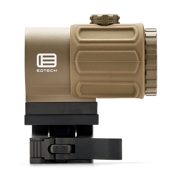 EOTech G43 Tan Magnifier, 3x Magnification, Flip to Side Mount - G43.STSTAN