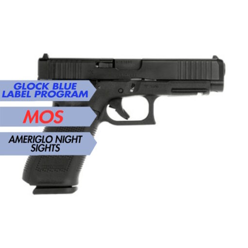 Glock 47 Gen5 MOS Ameriglo Blue Label 9mm Pistol, 4.49" - PA475S302MOSAB