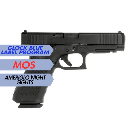 Glock 47 Gen5 MOS Ameriglo Blue Label 9mm Pistol, 4.49" - PA475S302MOSAB