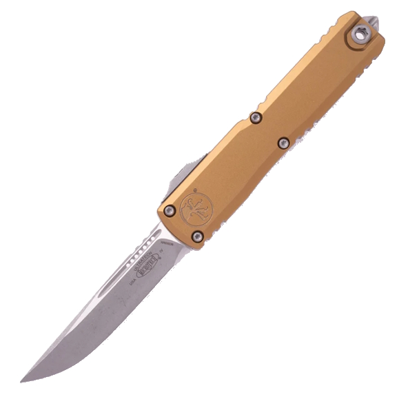 Microtech Ultratech Tan Automatic Knife, Apocalyptic Blade - 11214-10 TA