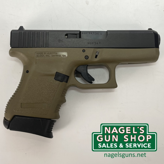 Glock 36 Gen3 OD Green 45acp Pistol