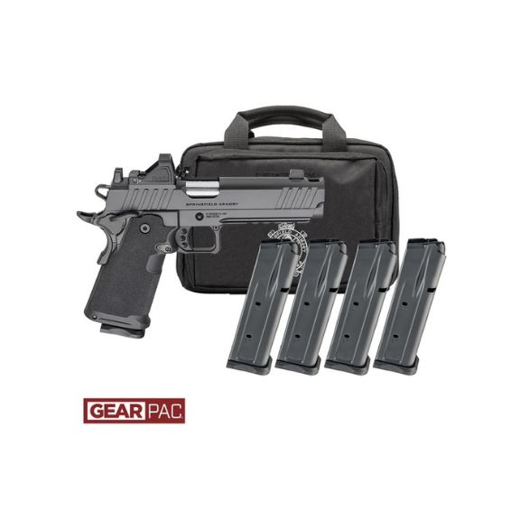 Springfield Armory 1911 DS Prodigy Comp 9mm Gear Pack, 5" - PH9119AOS-COMP-PAC