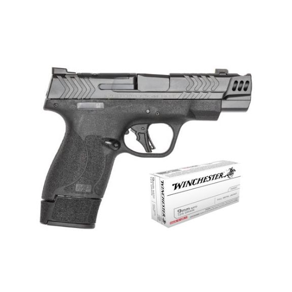 Smith & Wesson M&P9 Shield Plus Carry Comp Performance Center 9mm Pistol, 4" - 13990BF