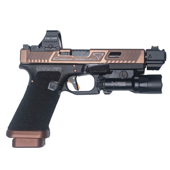 Taran Tactical Copperhead G17 Gen3 9mm Pistol Package, 4.5" - TTI-GLOCK-CHG17G3FS-HOLO