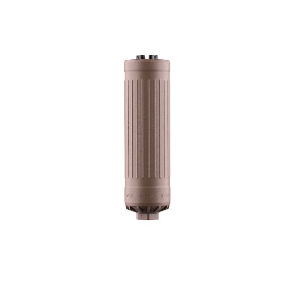 Dead Air CT5P Patrol FDE Direct Thread 1/2x28 5.56/ 6mm Silencer, 5.49"- CT5PDTFDE0528