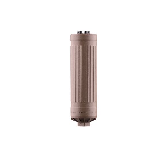 Dead Air CT5P Patrol Direct Thread FDE 5/8x24 5.56/ 6mm Silencer, 5.49"- CT5PDTFDE5824