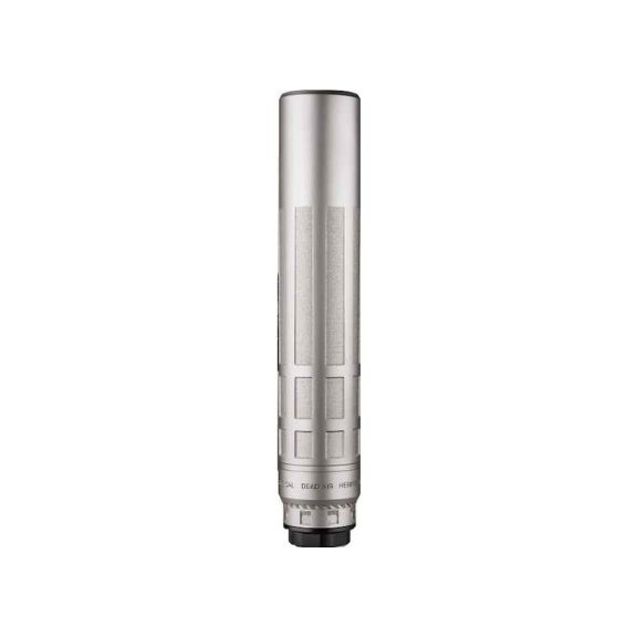 Dead Air Nomax 33 Silver 7.62mm Silencer, 9.1"- NOMAX33XEMAXSIL